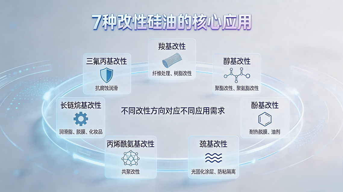 改性硅油应用