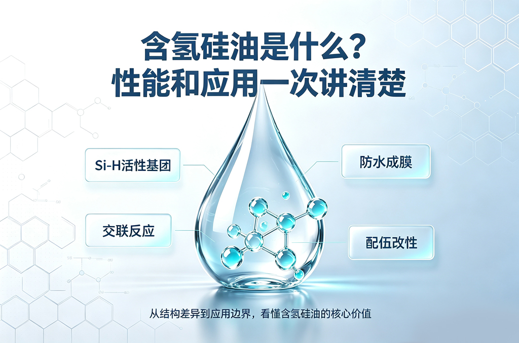 含氢硅油是什么_含氢硅油_含氢硅油性能_含氢硅油应用_中科鸿泰硅油_硅油
