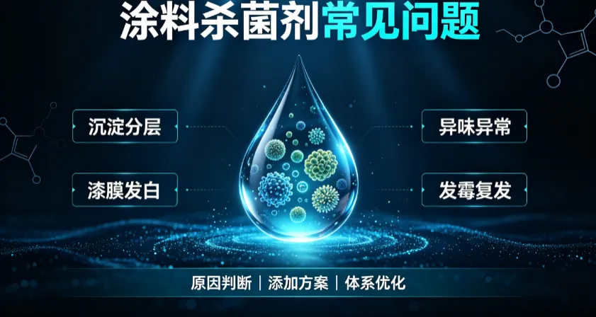 涂料杀菌剂使用过程常见问题解析