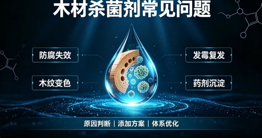 木材杀菌剂使用过程常见问题解析