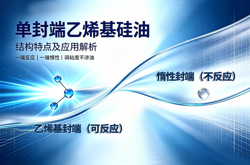 单封端乙烯基硅油_单封端乙烯基硅油是什么_乙烯基硅油_硅油_硅油厂家_中科鸿泰硅油