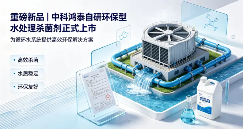 重磅新品｜中科鸿泰自研环保型水处理杀菌剂正式上市