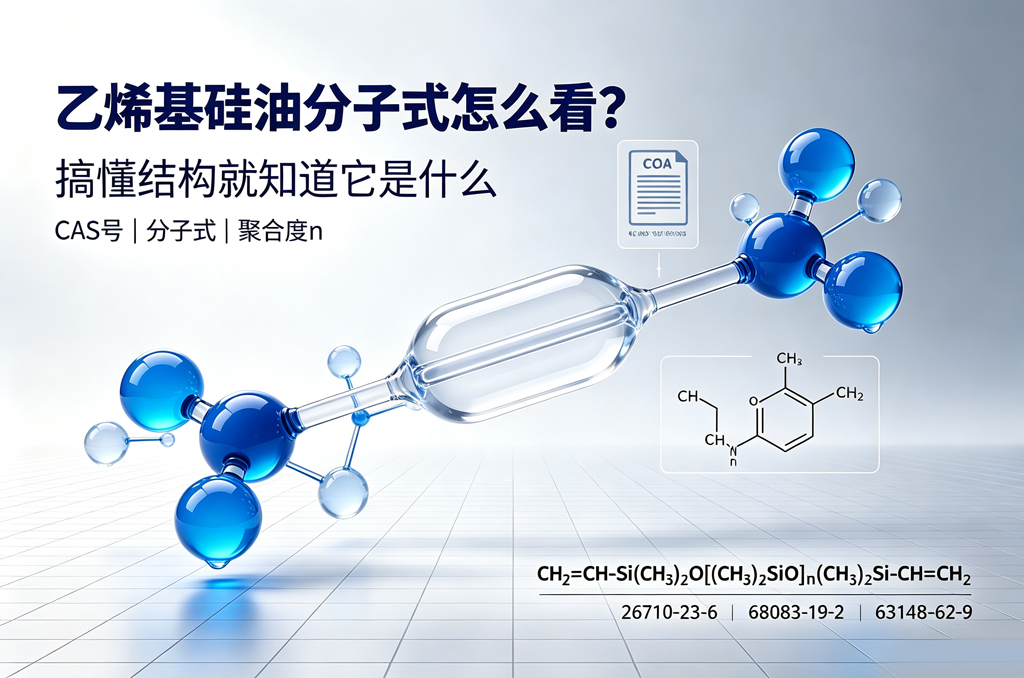 乙烯基硅油_乙烯基硅油分子式_硅油_中科鸿泰硅油