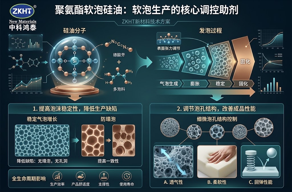 聚氨酯软泡硅油作用机理解析
