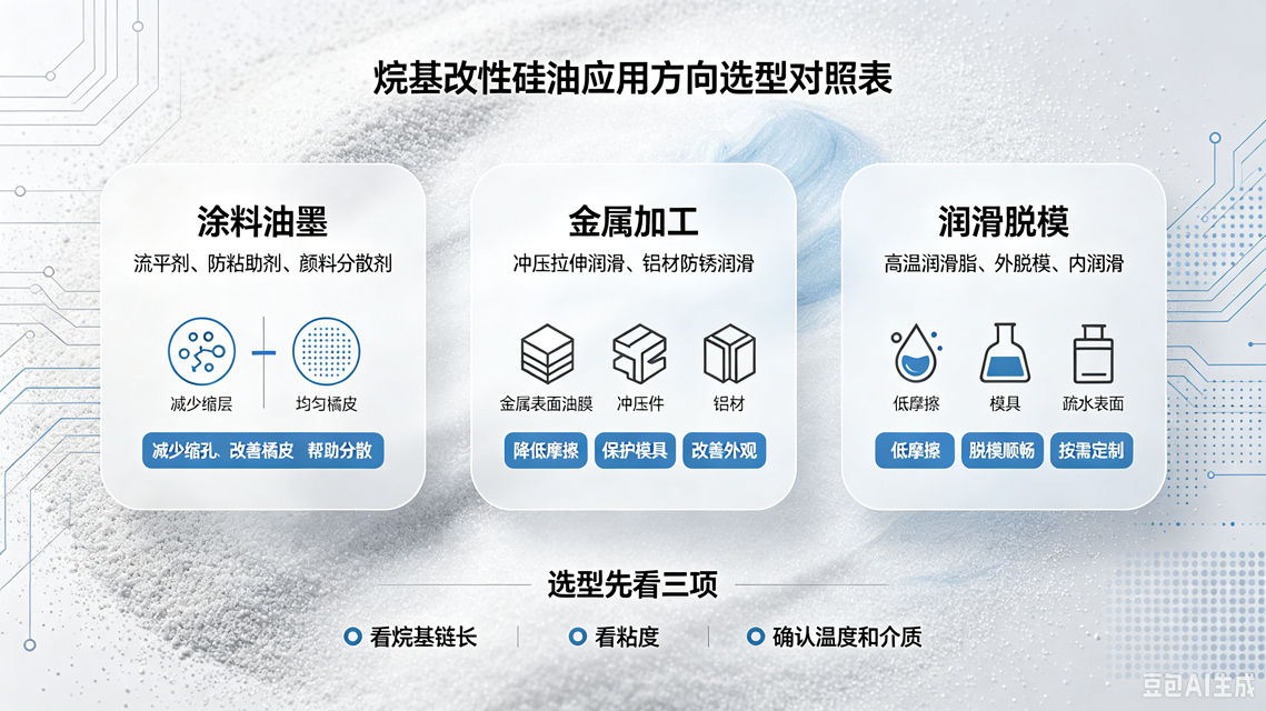 烷基改性硅油_烷基改性硅油应用_涂料行业脱模剂_润滑剂流平剂_中科鸿泰硅油_硅油厂家