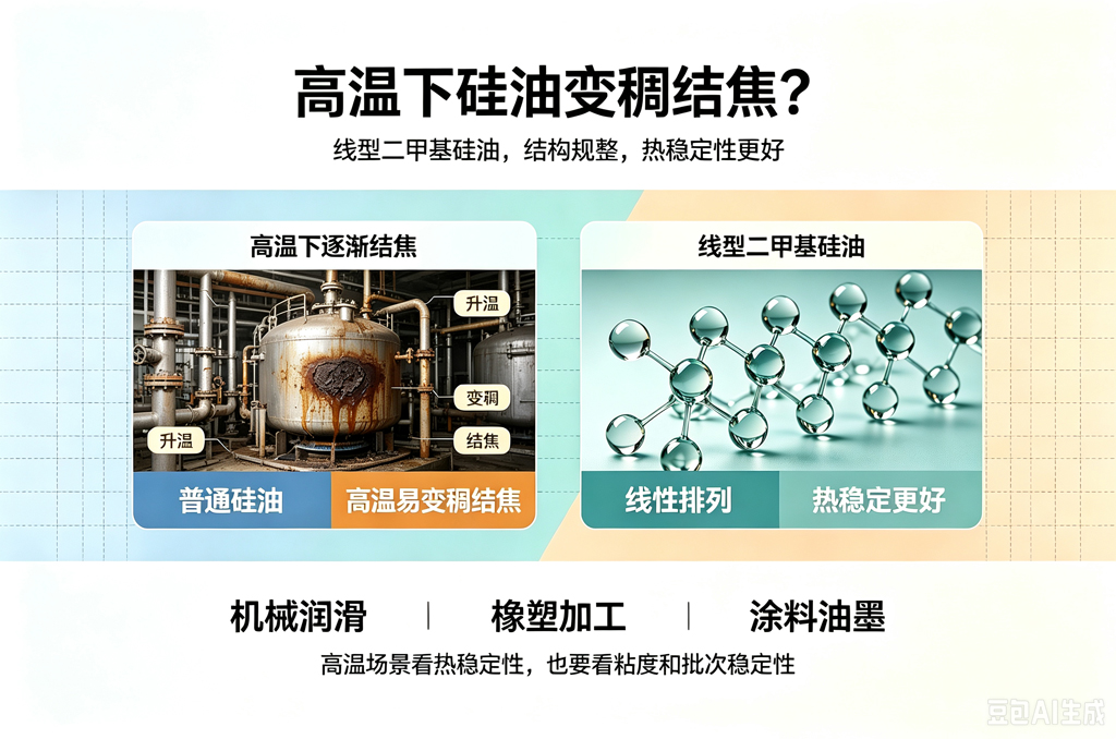 线型二甲基硅油_二甲基硅油_橡塑行业_机械润滑_涂料油墨_耐高温硅油_耐低温硅油