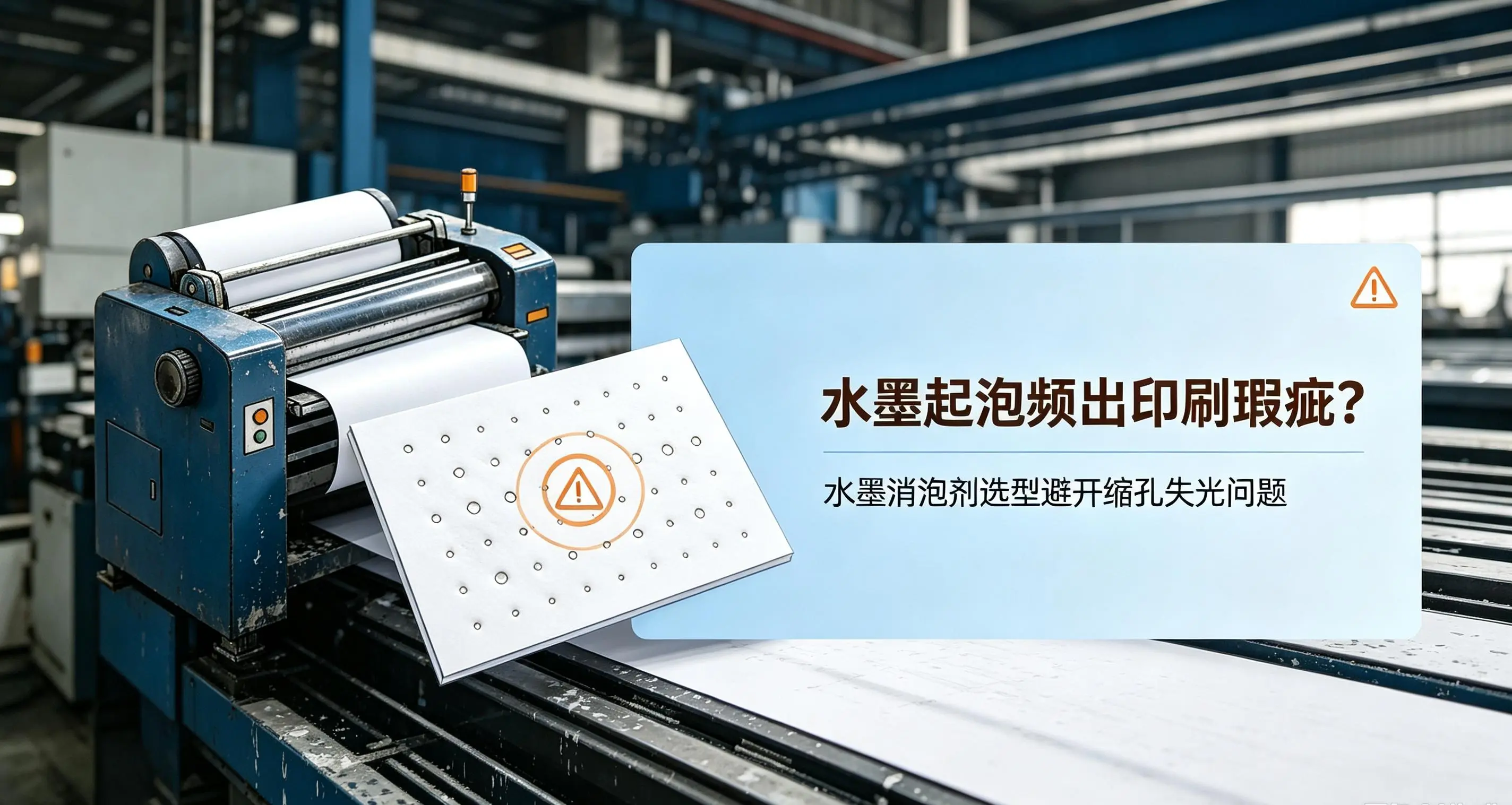 水墨消泡剂选型指南，避开缩孔、失光常见问题