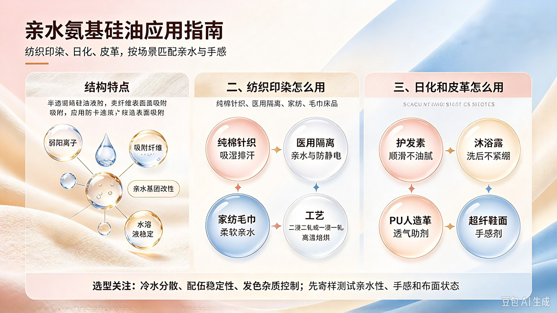 亲水氨基硅油_中科鸿泰硅油_硅油源头厂家_纺织印染行业_皮革行业_日化行业