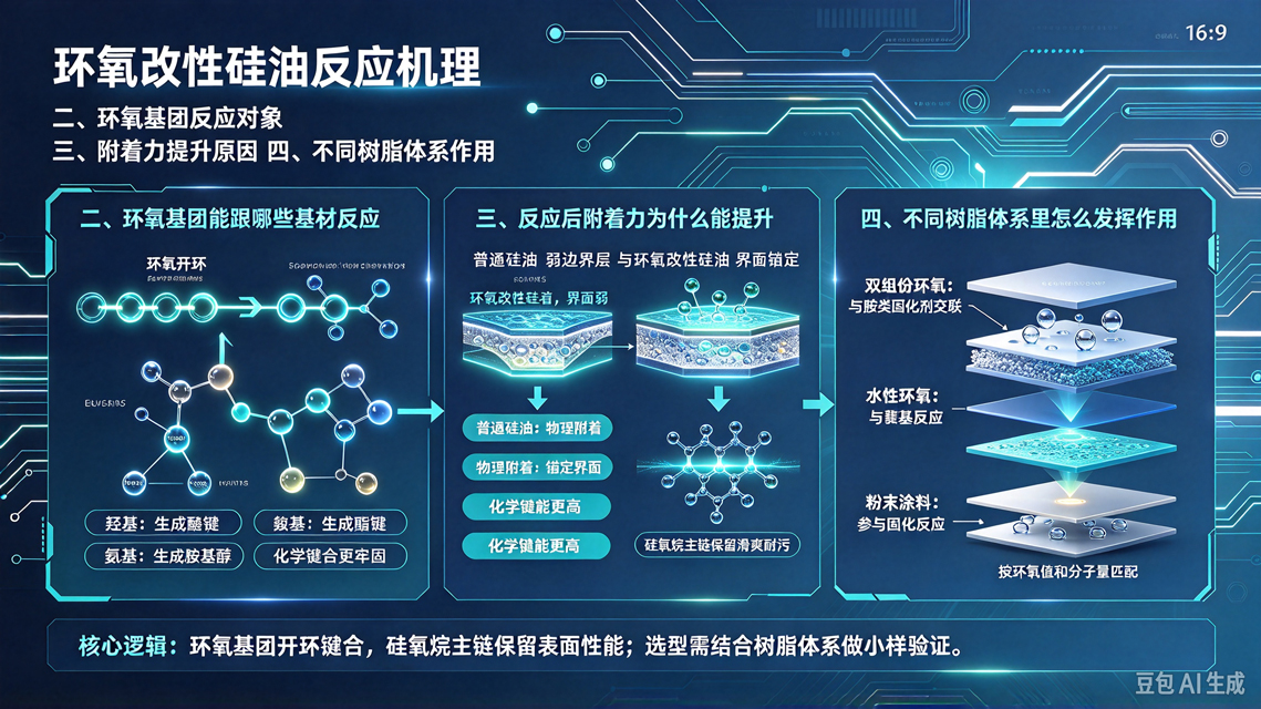中科鸿泰硅油_硅油源头厂家_环氧改性硅油_环氧改性硅油反应原理_改性硅油_改性路线_树脂行业