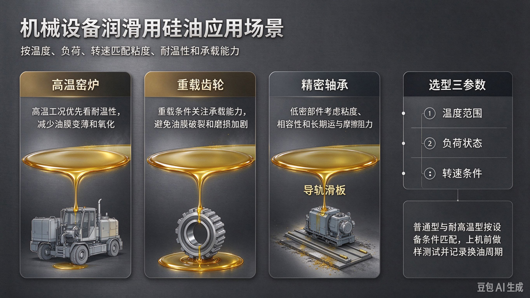 机械设备润滑_润滑用硅油_耐高温硅油_中科鸿泰硅油_硅油源头厂家_硅油厂家_机械设备硅油_机械用硅油_化学稳定性好_低挥发硅油