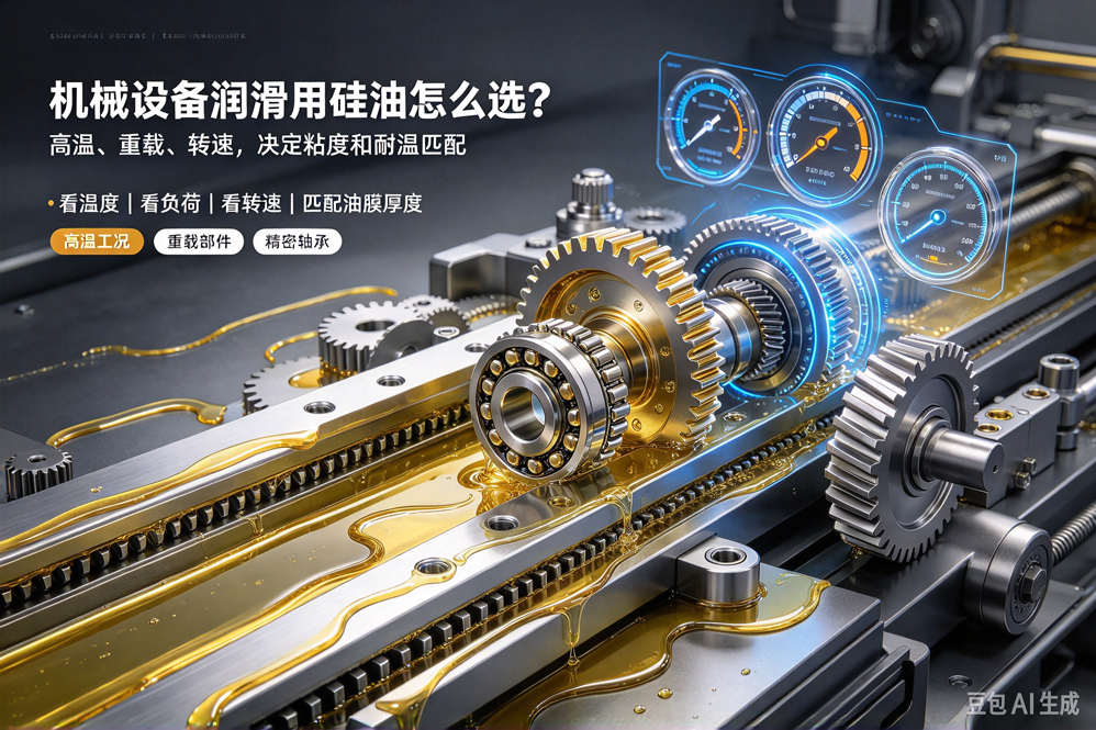 机械设备润滑_润滑用硅油_耐高温硅油_中科鸿泰硅油_硅油源头厂家_硅油厂家_机械设备硅油_机械用硅油_化学稳定性好_低挥发硅油