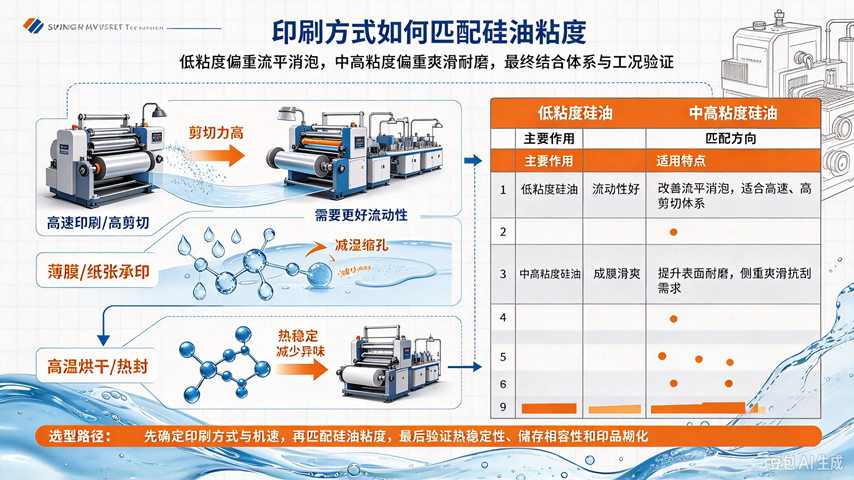 印刷油墨用硅油_印刷厂硅油_流平剂_耐高温硅油_印刷爽滑硅油_快速流平硅油_硅油源头厂家_硅油厂家_中科鸿泰硅油厂家